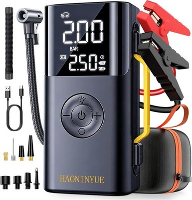 HAONINYUE Car Jump Starter | Air Blower | Vacuum Cleaner Model: QS213 | New