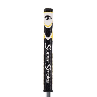 SuperStroke NCAA Traxion Tour Golf Putter Grip, Iowa Hawkeyes (Tour 2.0)