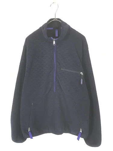 Mens Patagonia  Vintage 92s Made in USA Patagonia Rare 3D Synchilla Fleece Half video thumbnail
