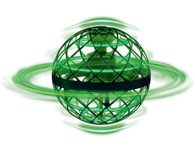 Playtive Fliegender Ball Spiel Flying Ball Steuerung Hand LED-Beleuchtung grün