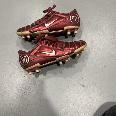 Nike Air Zoom Total 90 III FG Soccer Boots Team Red/White 308229-611 Men’s 