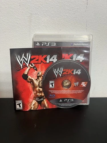 WWE 2K14 (Sony PlayStation 3, PS3) Complete CIB – Tested & Working