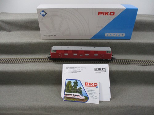 Piko Spur H0 71300 Diesellok V 180 007 der DR Analog DSS in OVP | Condition: Gebraucht