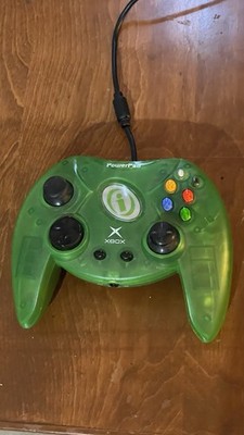 InterAct PowerPad Colors Green Original Xbox Controller Untested
