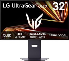 LG 32GX850A-B 32" UltraGear 4K UHD 3840 x 2160 Glossy OLED Gaming Monitor