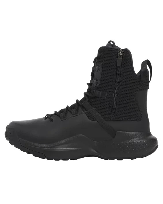 BOTAS TÁCTICAS UNDER ARMOUR STELLAR 8” HOMBRE CREMALLERA LATERAL 3028313-001 [TODAS LAS TALLAS] Foto 2 de 4