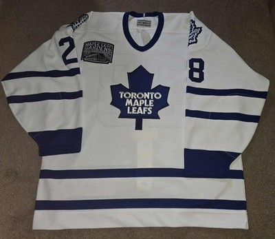 Vtg Tie Domi Toronto Maple Leafs CCM AUTHENTIC Jersey Sz 52