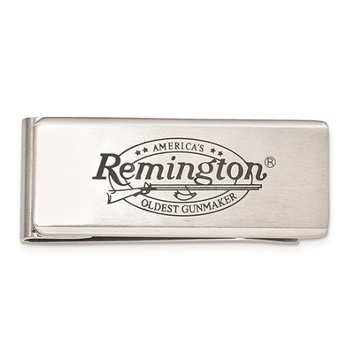 REMINGTON Classic Americas Oldest Gunmaker Stainless Steel Money Clip