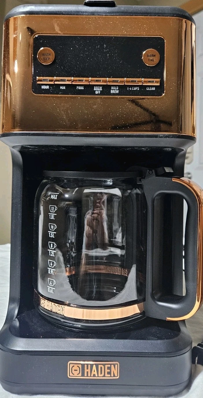 75139 HADEN Generous Brew 14 Cup Digital Drip Coffee Maker w/Control Settings #6