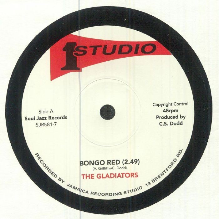 GLADIATORS, The - Bongo Red - Vinyl (7"")