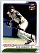 2002 Fleer Focus Jersey Edition Tony Womack Arizona Diamondbacks #95