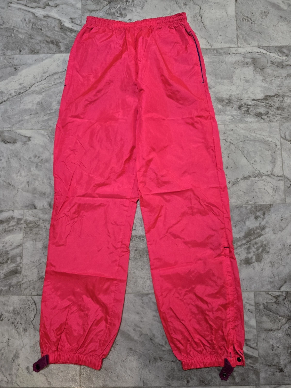 Vintage Columbia Sportswear Company Windbreaker Pants Mens Sz Medium Pink