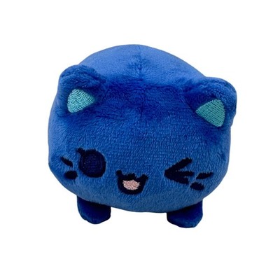Aurora Tasty Peach Studios Blue Cat Plush Stuffed Animal Small 4 Inch Kids Toy