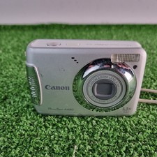 Canon Powershot A480 Digital Compact Camera Working w/ 3.3x Optical Zoom Lens