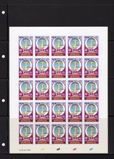 Senegal 1999 Sc#1381/1384 Mushrooms/Scouts Set Imperforated Mini-Sheetlet (25)