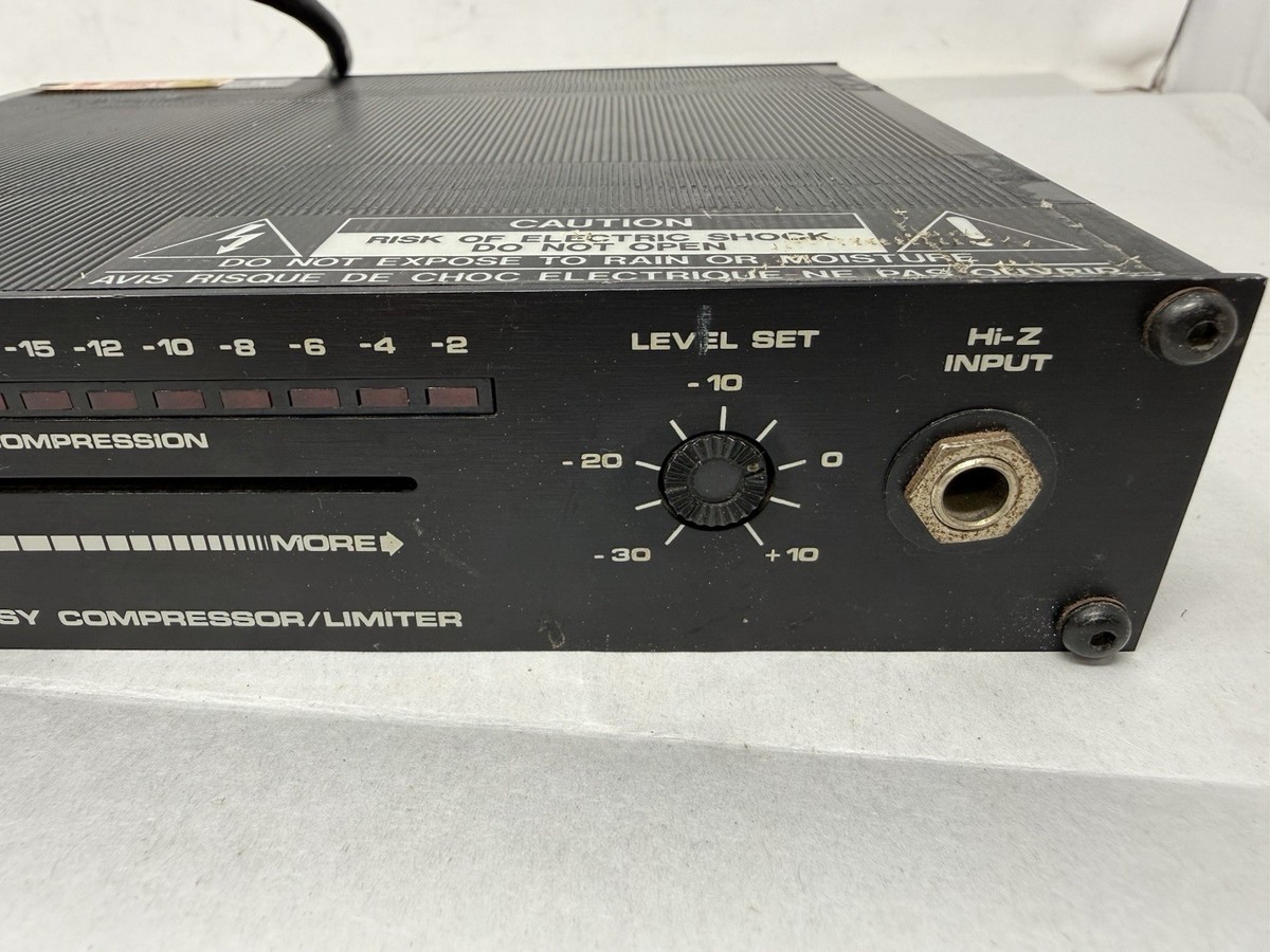 dbx 160x コンプレッサー リミッター dbx 160X コンプレッサー/リミッター dbx® 160 Compressor / Limiter