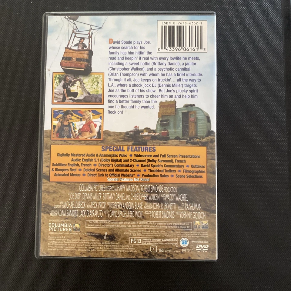 Joe Dirt (DVD, 2001) - Image 2 of 4