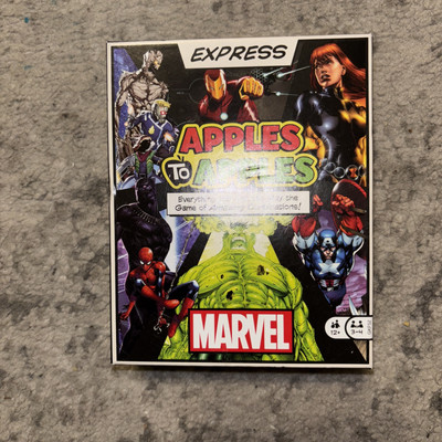 Apples to Apples Marvel Comics Express Card Game Ages 12 + 3-4 Players
