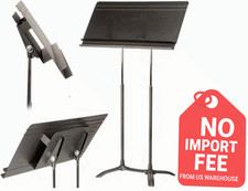 Manhasset Regal Conductor Music Stand Auto Adjust Heavy Duty Black