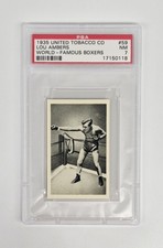 PSA GRADED 7 NR MINT 1935 United Tobacco Co World Famous Boxers LOU AMBERS #59