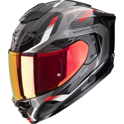 Scorpion - Motorrad Helm L - EXO-1500 Air Sleek schwarz-rot