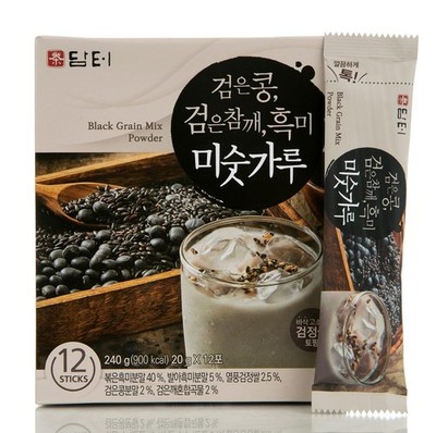 Korean Misugaru Grain Drink Powder Low Calorie Caffeine Free Bulk Pack of 1