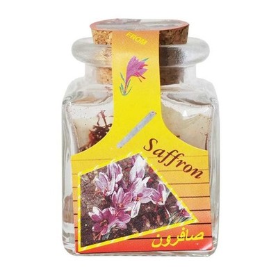 Spanish Pure Saffron Threads in Glass Jar   100% Premium Quality (1g)
