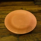 Set Of 2 FIESTAWARE 10.5" TANGERINE retired set DINNER PLATES FIESTA