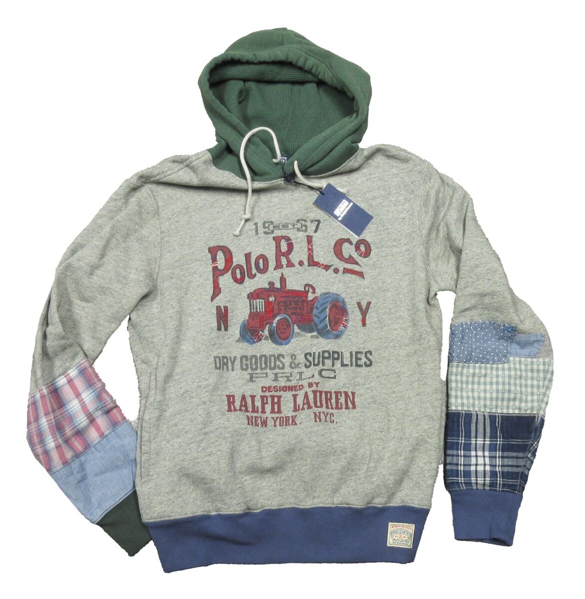 Polo Ralph Lauren Grey Heather Polo Country Graphic Polo Ralph Lauren Grey Heather Polo Country Graphic