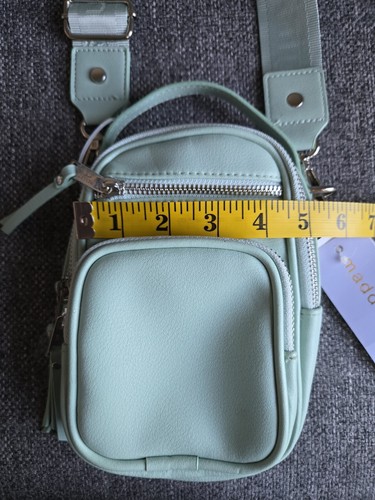 Madden Girl Mint Cellphone Crossbody Handbag - Picture 10 of 14