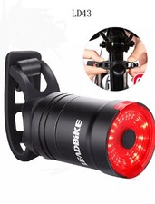 LED USB Rechargeable Bike Tail Light Bicycle Safety Warning Rear Lamp LD43