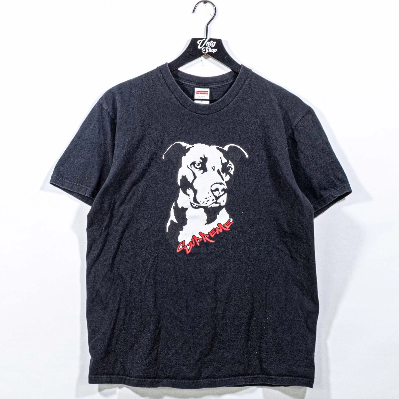 T shirt Supreme Pitbull moyen année 2000 streetwear skate