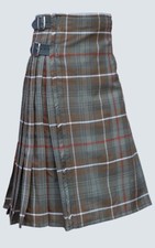 Scottish Mackenzie Weathered Tartan Kilt - Men's Handmade Kilt 8 Yard