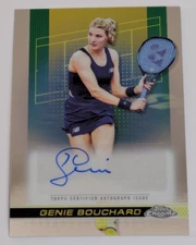 2024 Topps Chrome Tennis GENIE BOUCHARD Base Auto #TCA-GBD