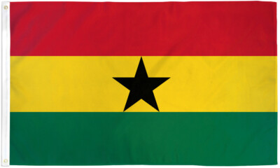 Ghana Flag 2x3ft Flag of Ghana Ghanaian Flag 2x3 House Flag