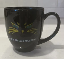 Salem Witch Museum Black Cat Coffee Mug Witchcraft Wican Cup Massachusetts