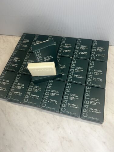 20 x saponette da bagno idratanti Crabtree & Evelyn 1,25 oz formato da viaggio (20 barrette) - Foto 7 di 8