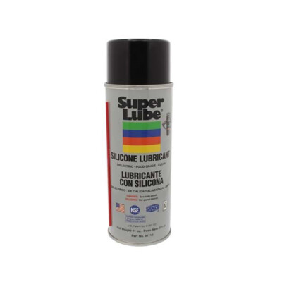 Super Lube H1 Food Grade Spray-On Multi Purpose Silicone Lubricant Aerosol 11oz