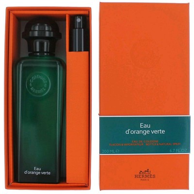 Hermes Eau d'Orange Verte by Hermes, 6.7oz Eau De Cologne Spray and Splash Unise