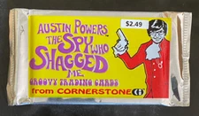 Austin Powers The Spy Who Shagged Me Groovy Trading Cards Factory Sealed Pack