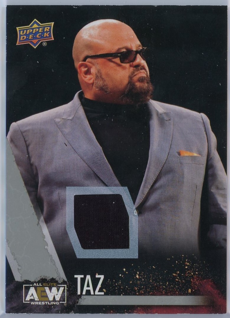 2021 Upper Deck AEW First Edition 78 Taz Relic