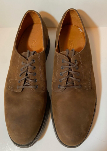 Rockport Schuhe Herren schlichte Zehenpartie Spitze WP Oxford M5649 braun Nubuk Leder Freizeit - Bild 1 von 10