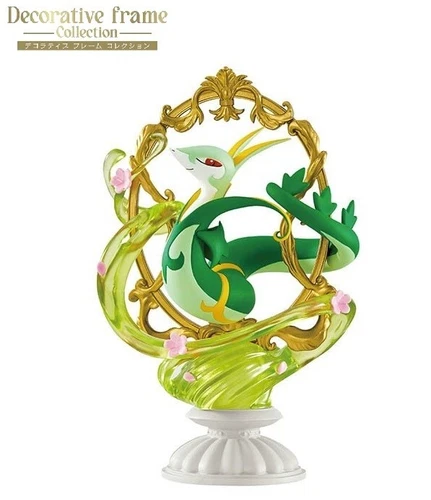 RE-MENT Pokemon Decorative Frame Collection Mini Figure Diorama Toy #4 Serperior