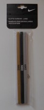 Nike Elastic Hairbands Assorted 3PK Silver/Black/Metro Gold/White