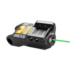 Pistol Green Laser Sight Low Profile Rechargeable for Handgun, Rifle with Rail