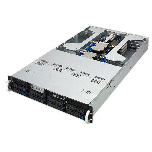 Servidor ASUS ESC4000 G4 2U 8X3.5" 384G RAM 2X 16T SATA 4X V100 32G 2X 6148 CPU - Imagen 1 de 2