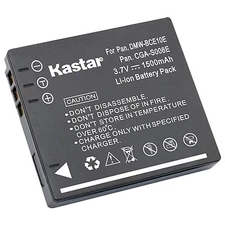 1x Kastar Battery for Panasonic Lumix DMW-BCE10 SDR-S9 S10 S20 S25 S26 SW21 SW28