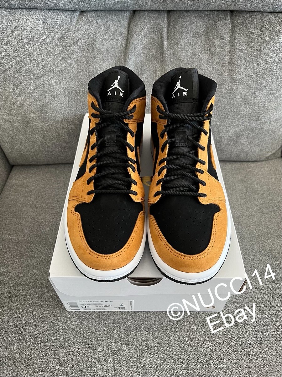 Size 9.5 - Air Jordan 1 SE Mid Desert Ochre W for sale