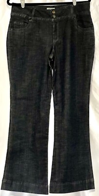 Monroe & Main Dark  Wash Jeans Size 12 Womens Jeans Zipper Secret Lola Control