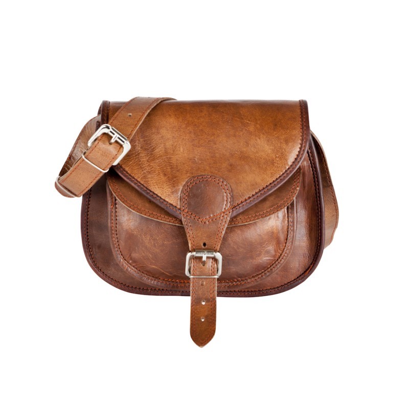 Bolsos De Cuero Para Mujer Bolso Mensajero De Cuero Natural Vintage Para Viajes